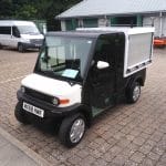 EP AMP XL Road Legal Utility Vehicle In Car Park thumbnail