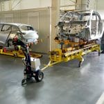 M 12 Electric Pedestrian Tug in Car Workshop thumbnail