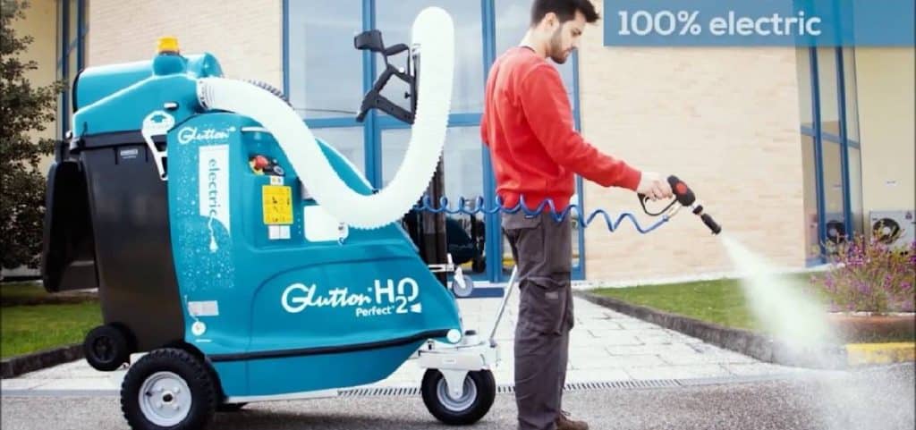 Glutton H2O Perfect Electric Street Vacuum With Jet Washer