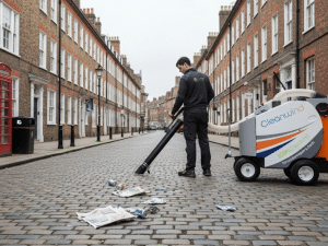 CleanWind Pedestrian Street Cleaner